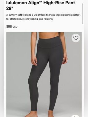 Lululemon align leggings